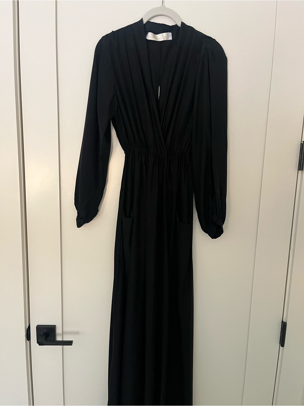 Natalie Martin Nico Long Sleeve Maxi Dress